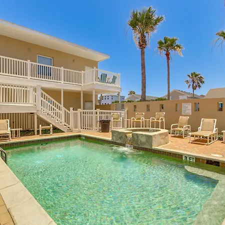 South Padre Island Pool Access, 1 Block To Beach!